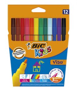 Флумастери Visa BIC 12 цвята